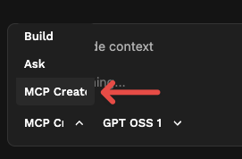 MCP Creator Profile in AI Assistant
