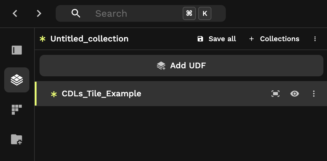 Add UDF Button