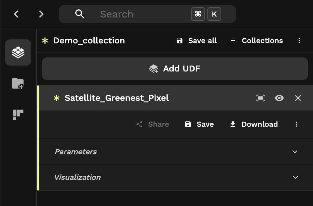 Add UDF Button