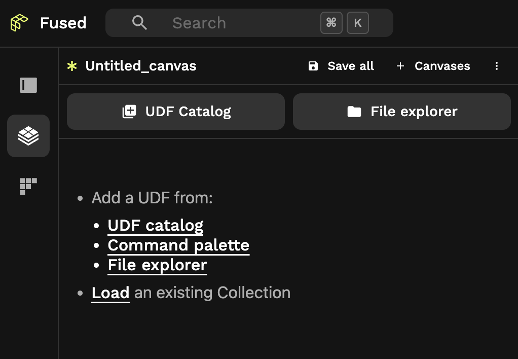 Add UDF Button
