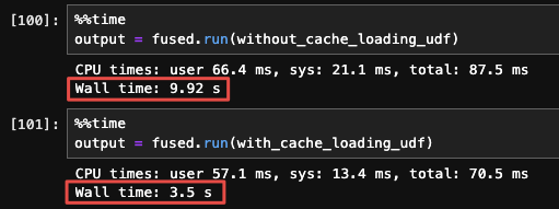 Function + Input run