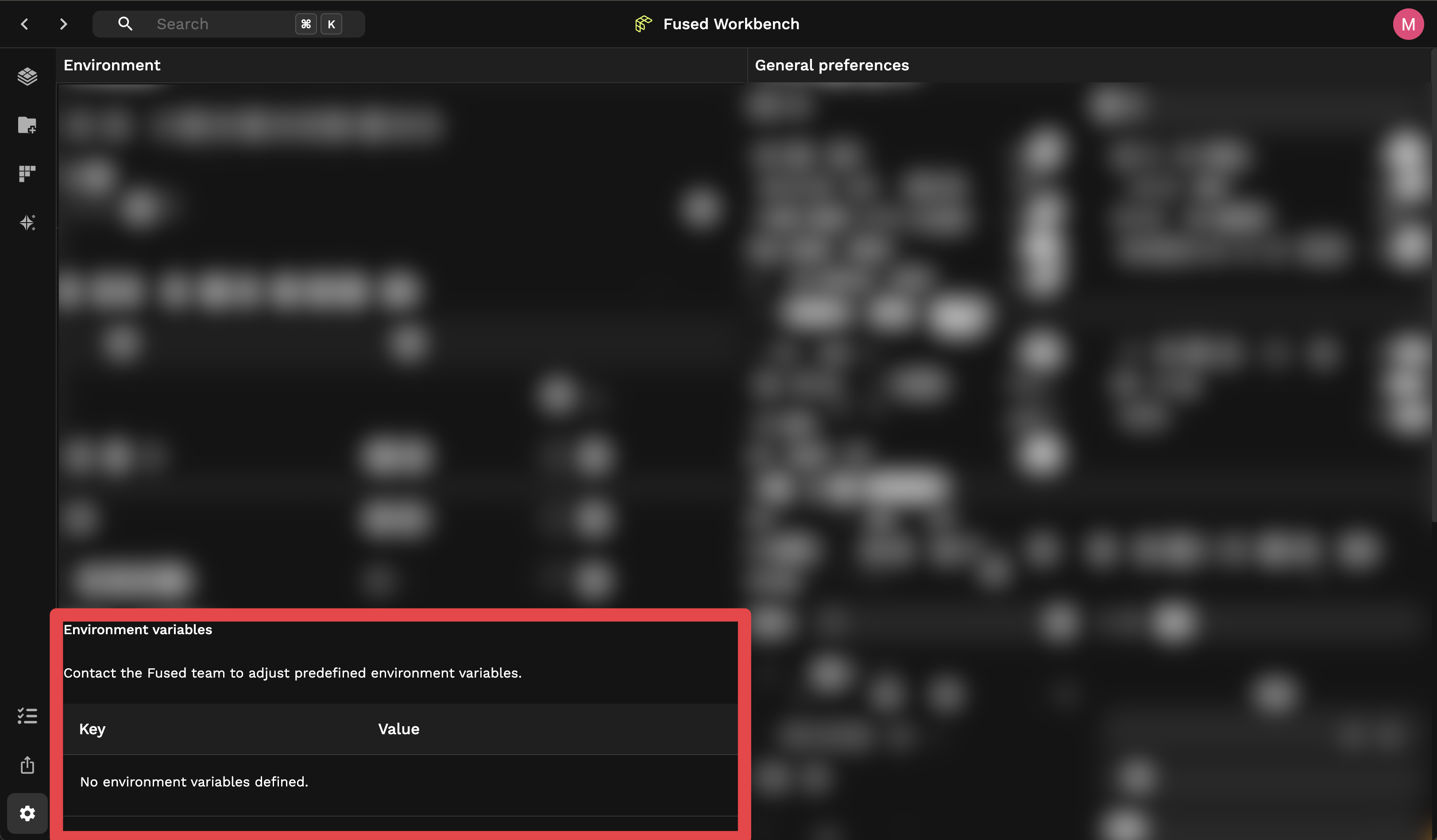 env variables