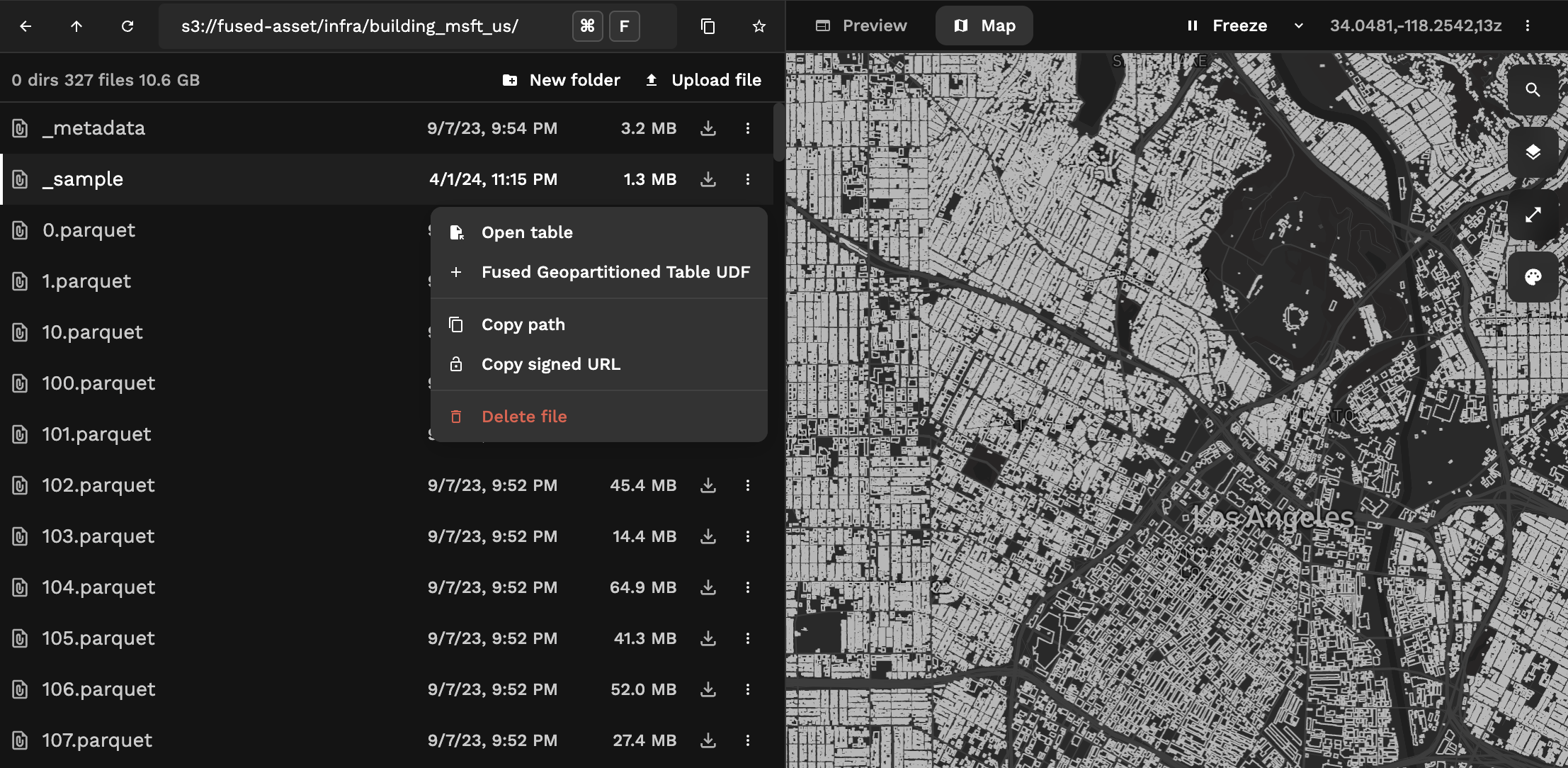 File Explorer Create UDF