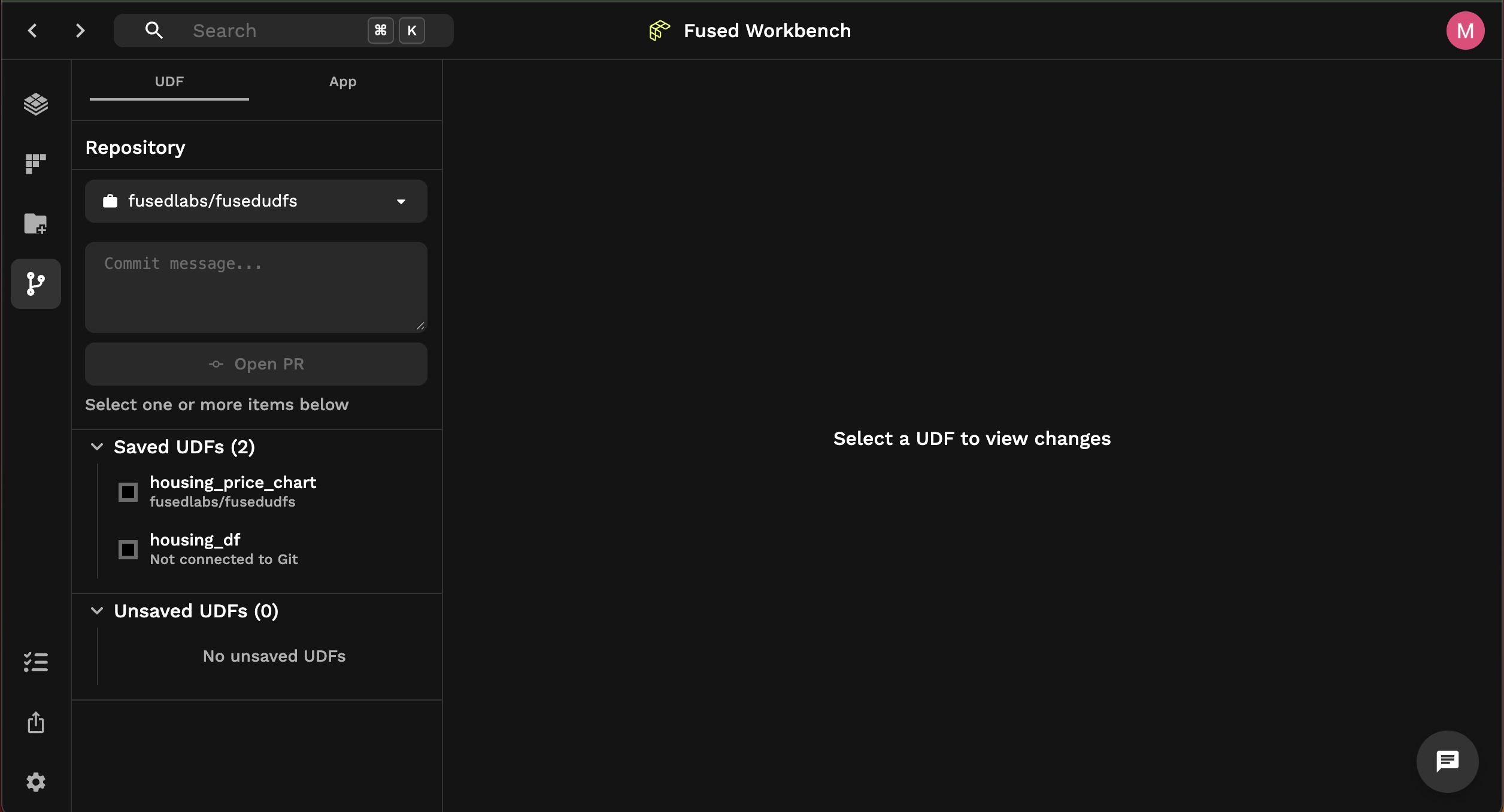 Github Versions Tab