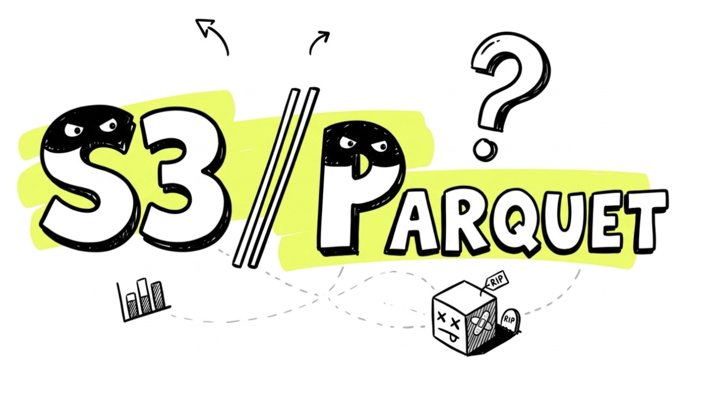 Suspect B: S3 + Parquet