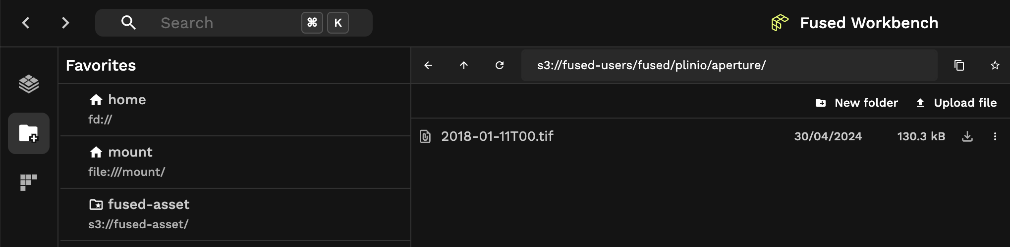 file explorer