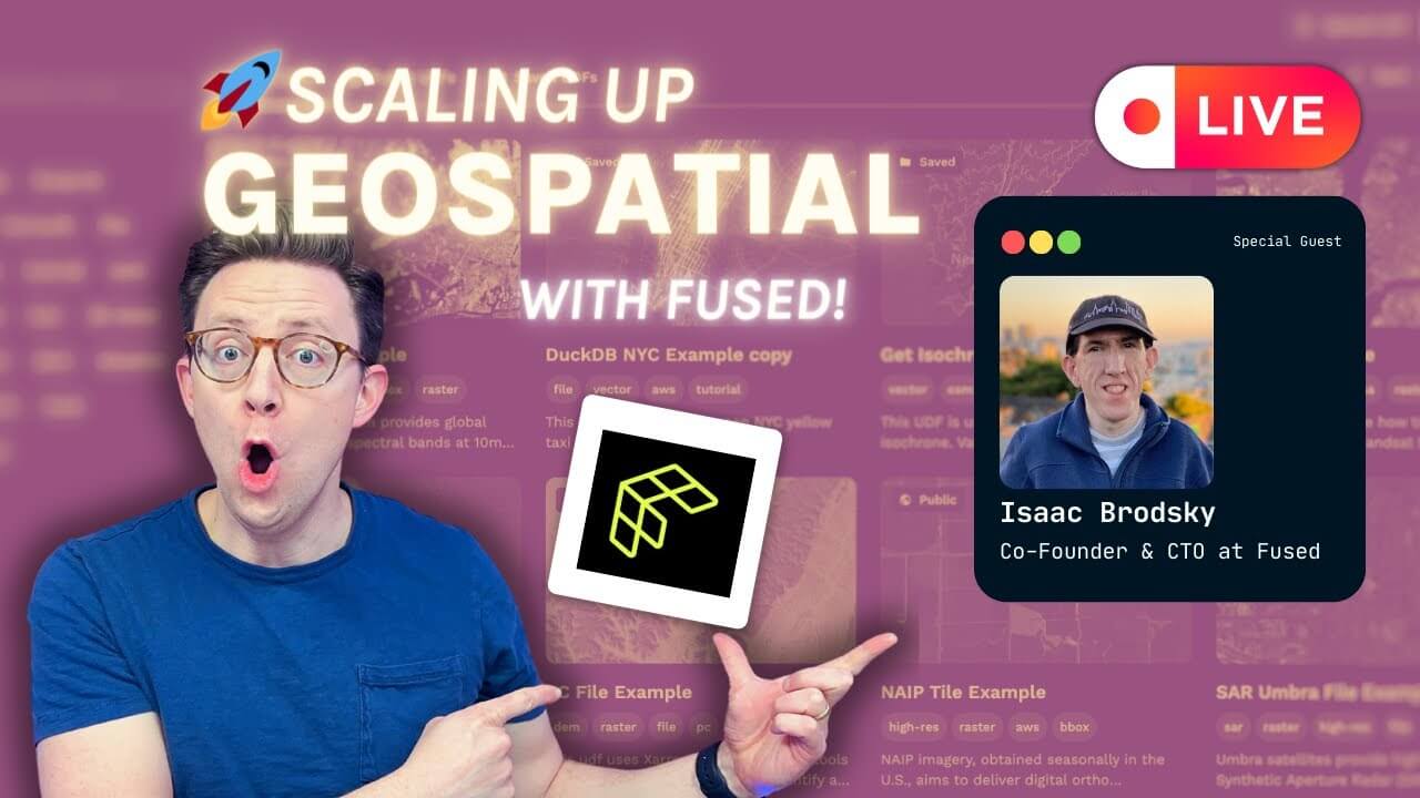 Geospatial workflows of any size