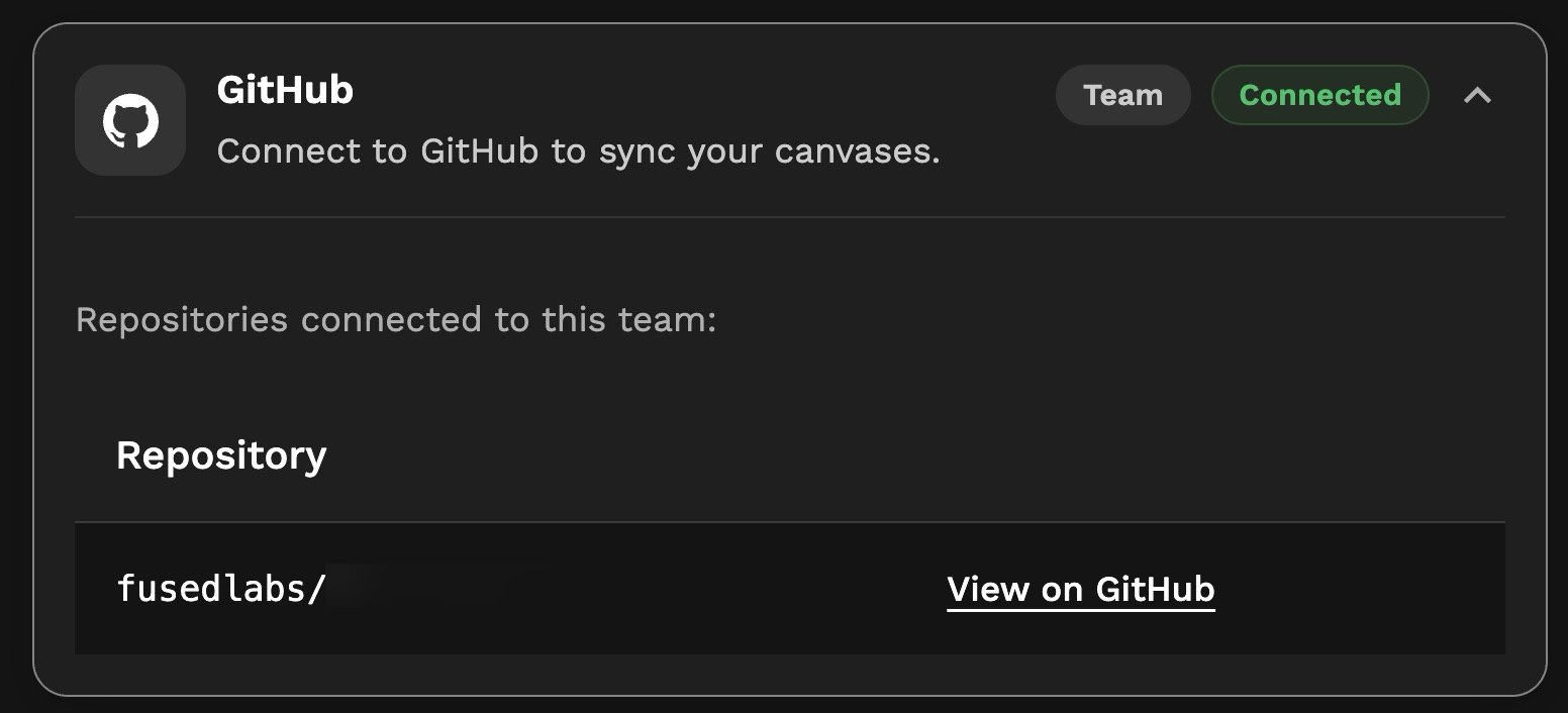 GitHub integration